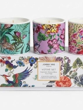 NIB JOHNNY WAS CANDLES SOLD OUT